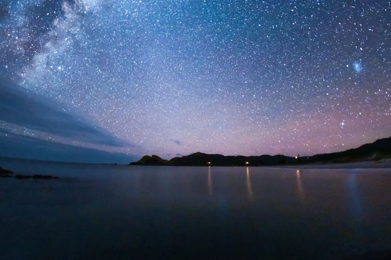 大屏障岛纯净夜空下的璀璨星辰