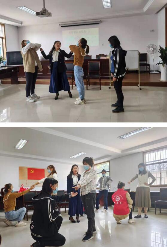 科学家庭教育 幸福千万家庭——金桥社区萨提亚家庭雕塑个案工作坊