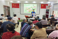 马群街道馨康苑社区联合工会委员会开展“艾草端午 共享欢乐”端午节活动