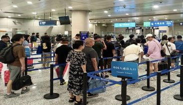 国庆假期江苏口岸出入境近10万人次