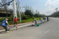 排查整治道路安全隐患 筑牢居民出行安全防线