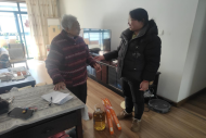 江宁区秣陵街道诚信社区（筹）开展新春慰问 情暖高龄老人