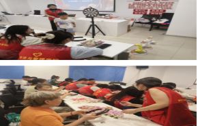 
							簪香沁石坝 巧手绾芳华 石坝社区簪花主题活动