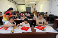 茉莉花开 幸福课堂丨“童心向军迎八一，巧手拓印传非遗”
