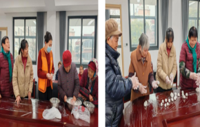 
							银龄欢聚搓元宵 文明新风暖邻里