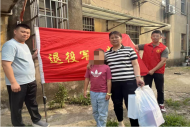 湖熟社区退役军人先锋队开展“六一”暖心行动 情系军属儿童 传递红色关怀