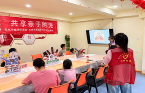 
							南京市栖霞区马群街道百水芊城社区开展“共享亲子阅读时光 浸润少年书香童年”全民阅读活动