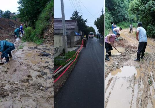 南山湖社区:暴雨无情人有情 奋战防汛“那群人”