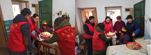 新合村:百岁老人迎华诞 志愿行动暖人心