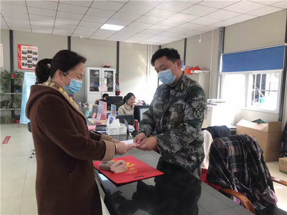 情系退役军人 年前慰问优抚对象