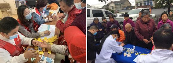 中前社区:健康服务走进村 义诊活动暖人心
