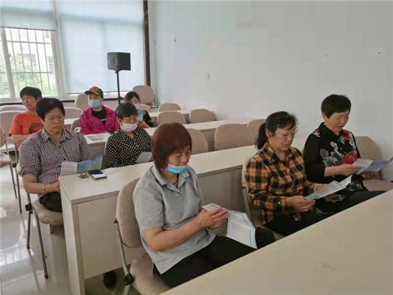 润康苑社区结合安全生产月开展防灾减灾宣传活动