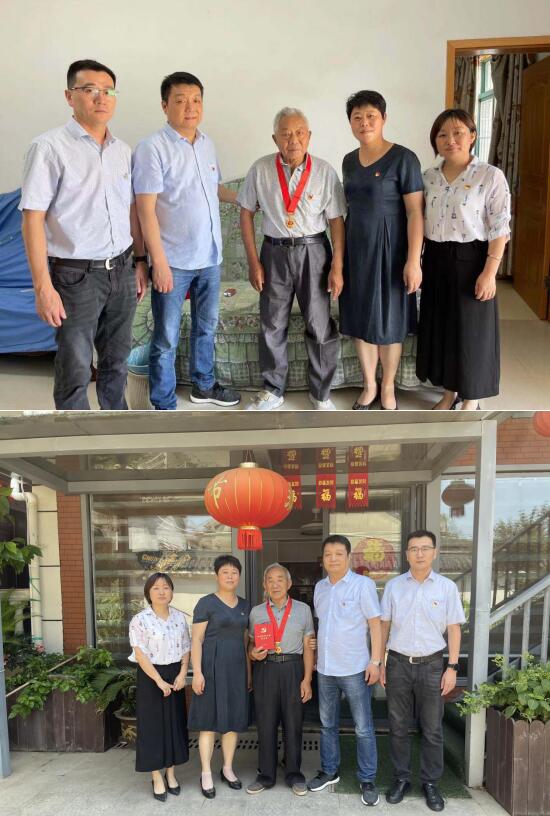 江宁街道陆郎卫生院党支部:荣光所向 素履以往 致敬光荣在党50年党员