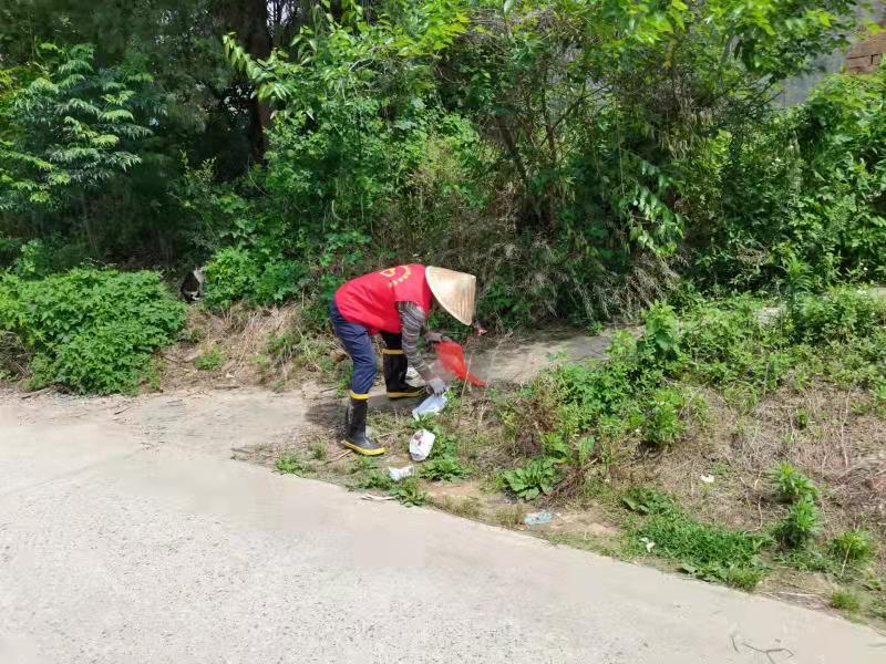 文明创建残疾人参与社区环境整治