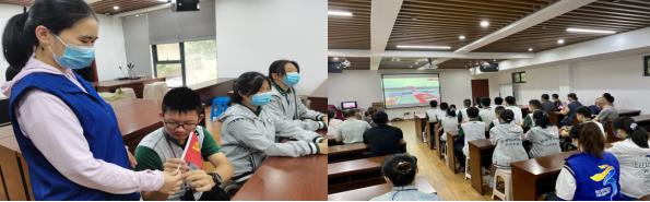 汲取奋进力量!南师附中江宁分校师生集中在殷巷社区收听收看庆祝中国共产党成立100周年大会