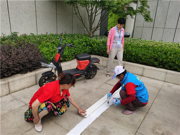 巾帼有为 助力环境整治