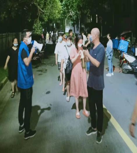 秣陵街道长山社区：团结一心，奋战疫情