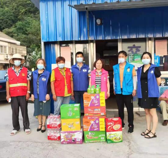 银矿地质社区：慰问防疫一线值班人员
