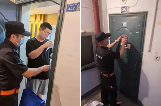 反诈宣传进小区 为群众“精准提醒”