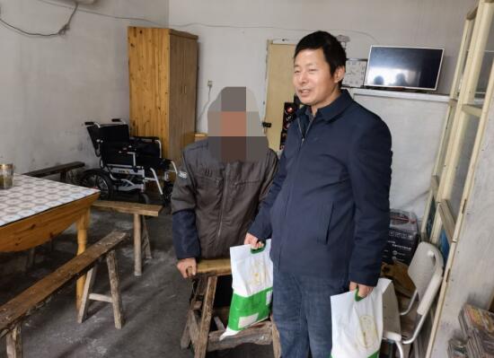 江宁街道残联：新春走访送温暖