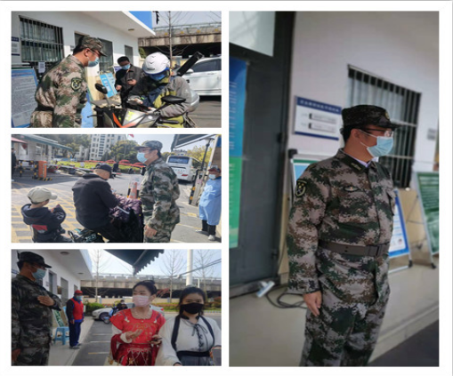 百水家园社区民兵助力抗疫  彰显民兵担当