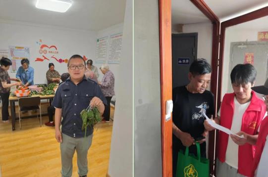 岔路社区:粽香浓情端午 暖心慰问残疾人