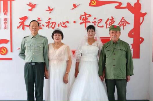 西埠村:红色“七夕”不忘初心 携手同行风雨与共