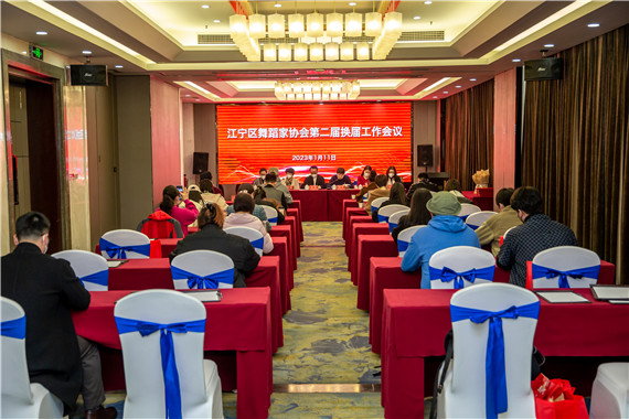 江宁区舞蹈家协会换届 陈宜娟当选第二届理事会主席